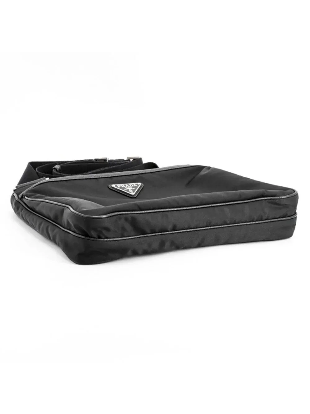 Prada Shoulder Bag Re-Nylon Saffiano Leather